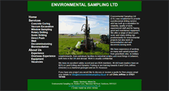 Desktop Screenshot of environmentalsampling.ltd.uk